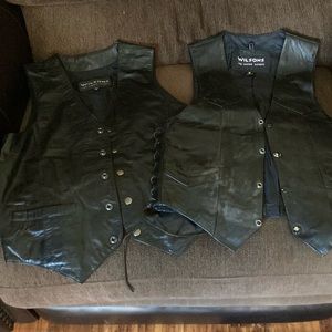 2 leather vests from Wilson Leather